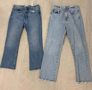 2 Pair Zara Jeans -Size 8 -Mint Condition